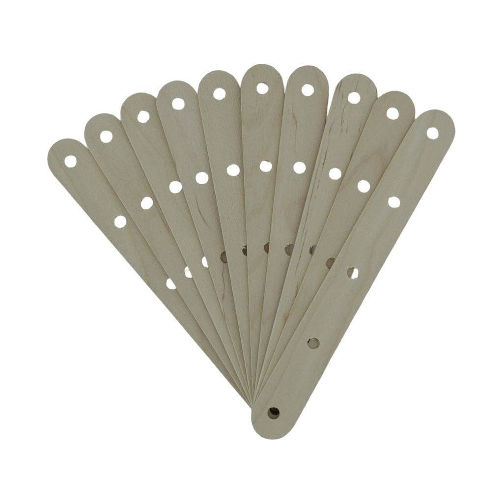 Big Wooden 5 Hole Wick Holder
