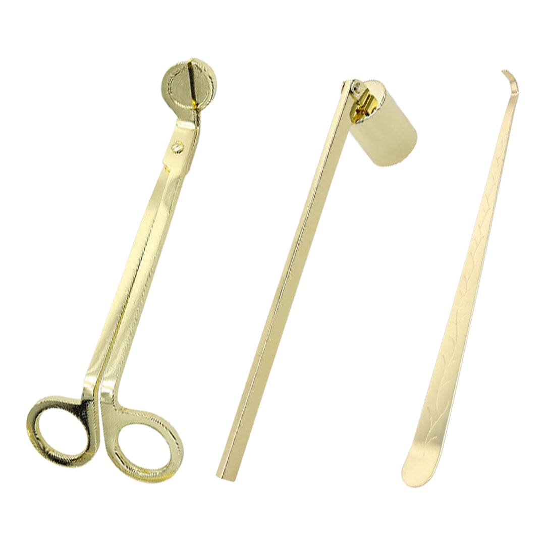 3-in-1 Candle Accessory Set – Trimmer, Dipper & Snuffer