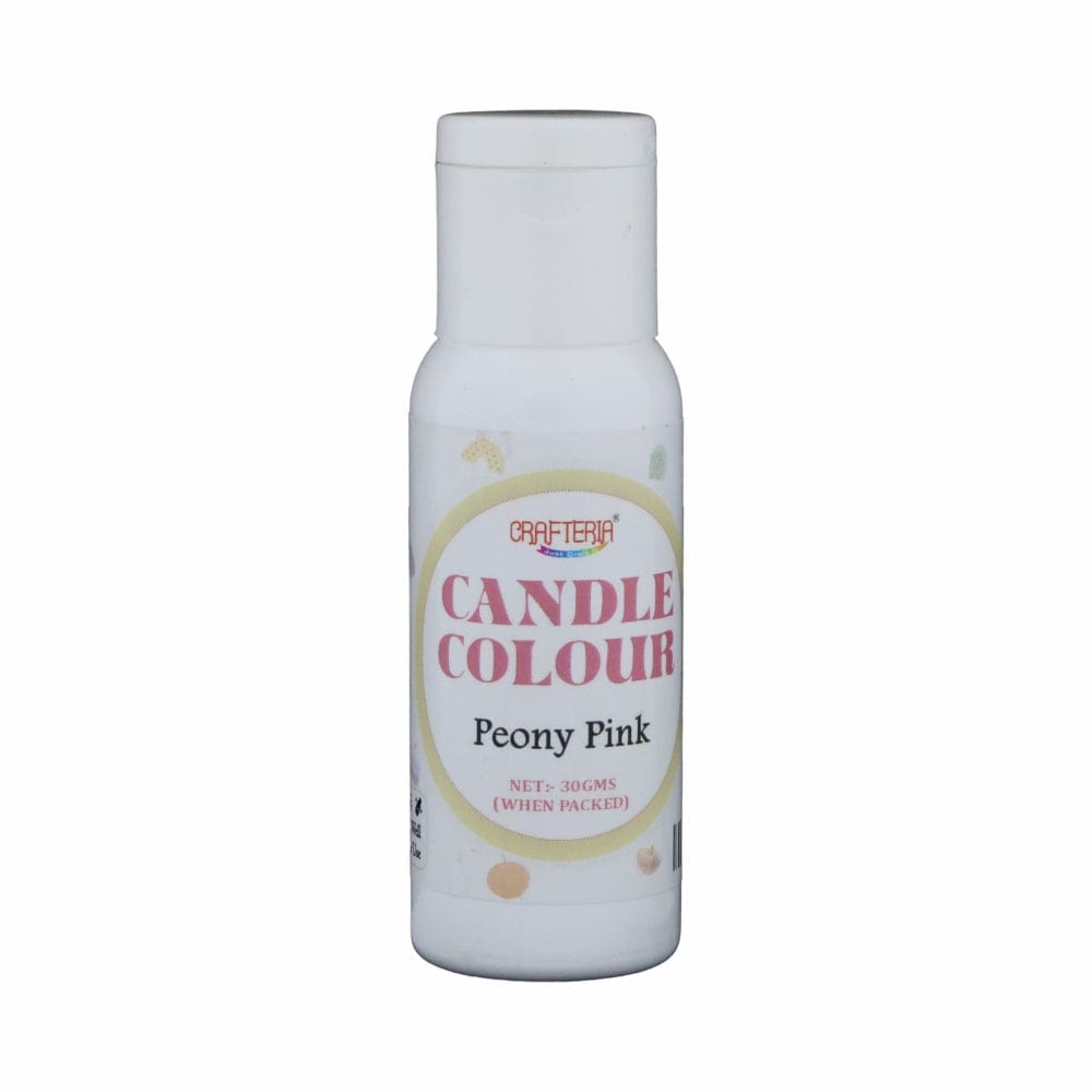 Peony Pink Candle Colour