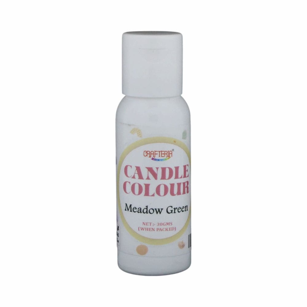 Meadow Green Candle Colour