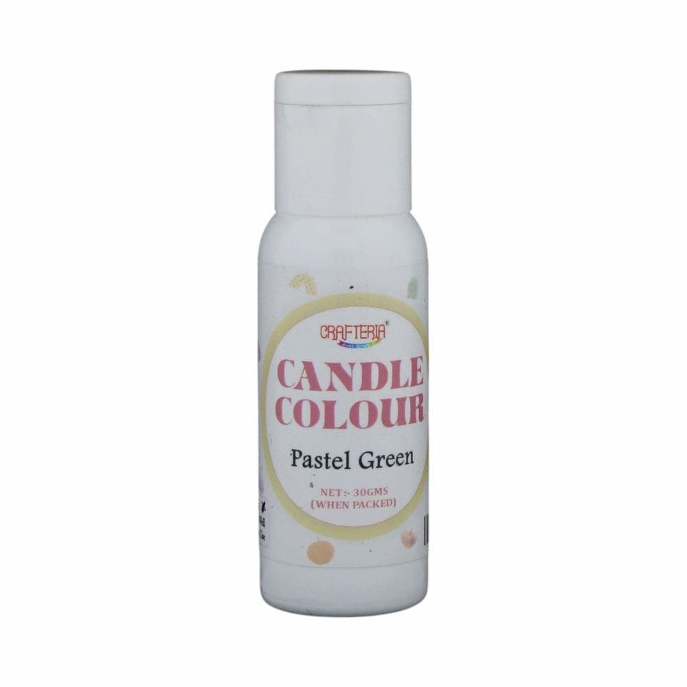 Pastel Green Candle Colour