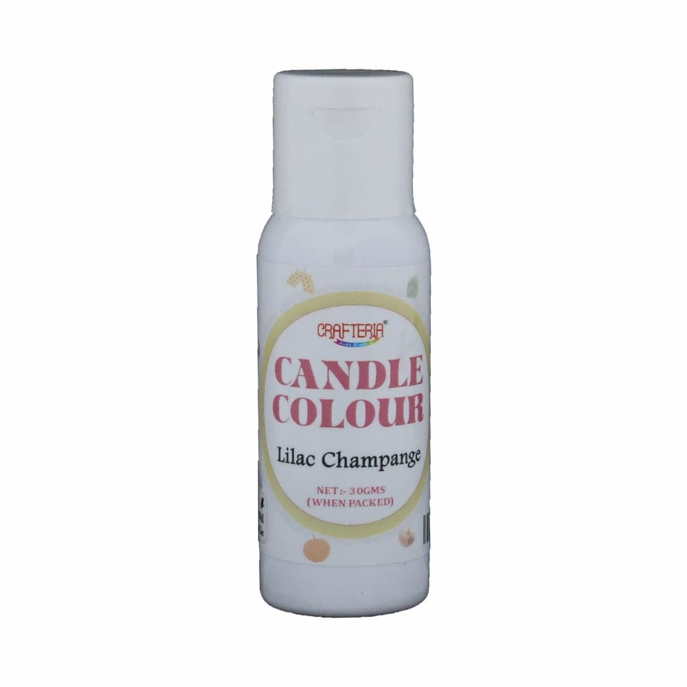 Lilac Champange Candle Colour