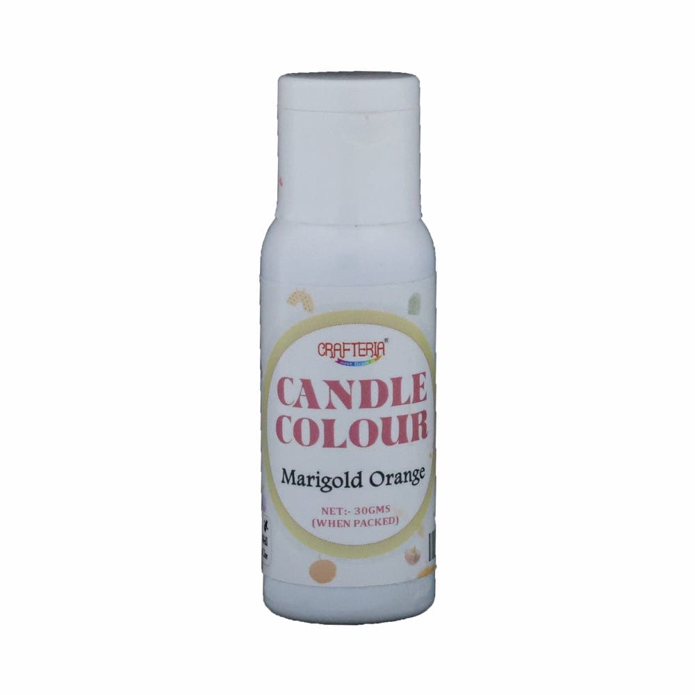 Marigold Orange Candle Colour