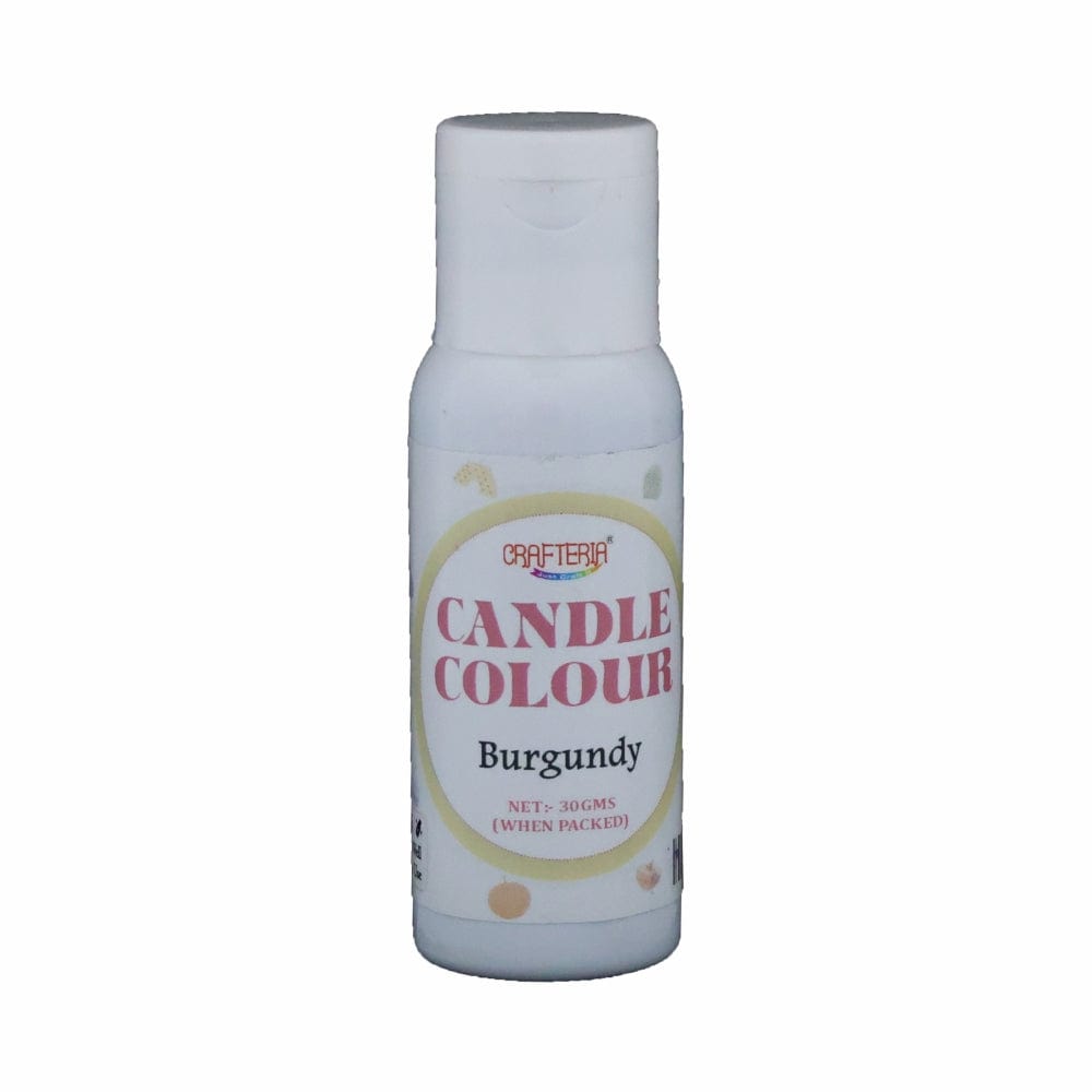 Burgundy Candle Colour