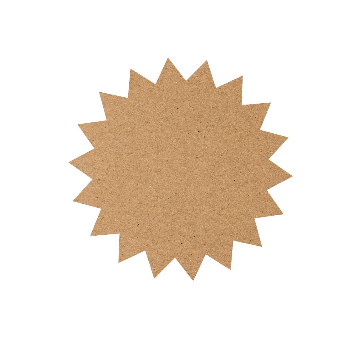 zig zag circle diy mdf