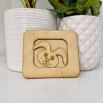 DIY Cute Bunny Photo Frame MDF