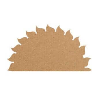 half sunrise diy mdf