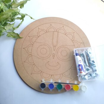DIY Lord Jagannath Lippan Art Kit