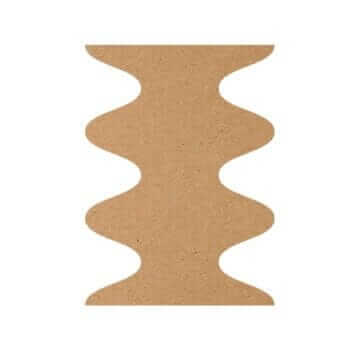 wavy diy mdf