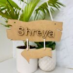 Custom DIY Home MDF Nameplate