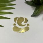 Fancy golden ganesh acrylic mirror 1