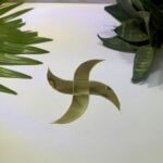 Fancy golden shape acrylic mirror 1