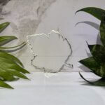 Fancy silver leaf border