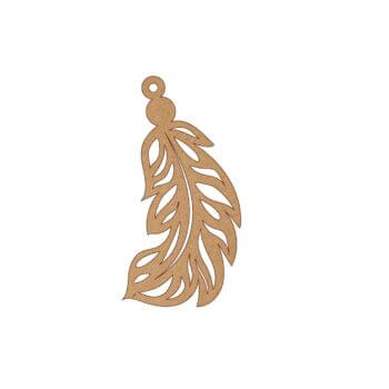 Handcrafted Tribal Feather Pendant