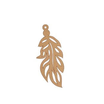 Nature-Inspired Hanging Feather