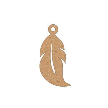 Minimalist Feather Pendant