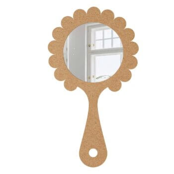 Flower Hand Mirror