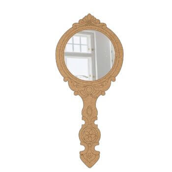 Rajwadi Shape Hand Mirror