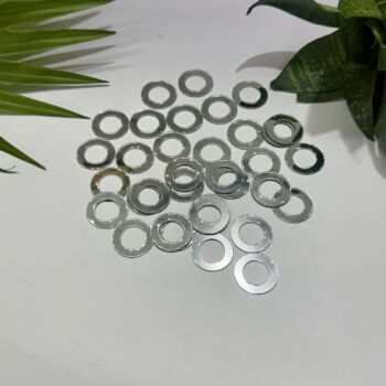 Ring Silver Acrylic Mirror