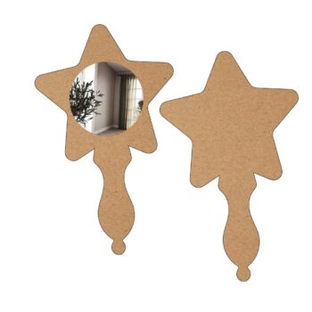 Star Shape Hand Mirror