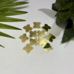 flower golden acrylic mirror 1