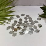 simple decorative shape silver acrylic mirror1