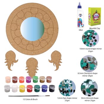 DIY Dreamcatcher Theme Lippan Art Kit