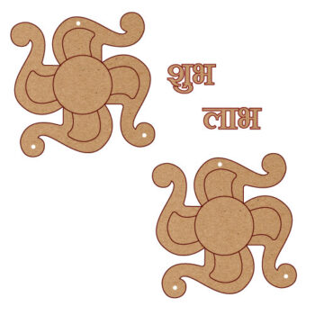 Shubh Labh - Swastik Shape